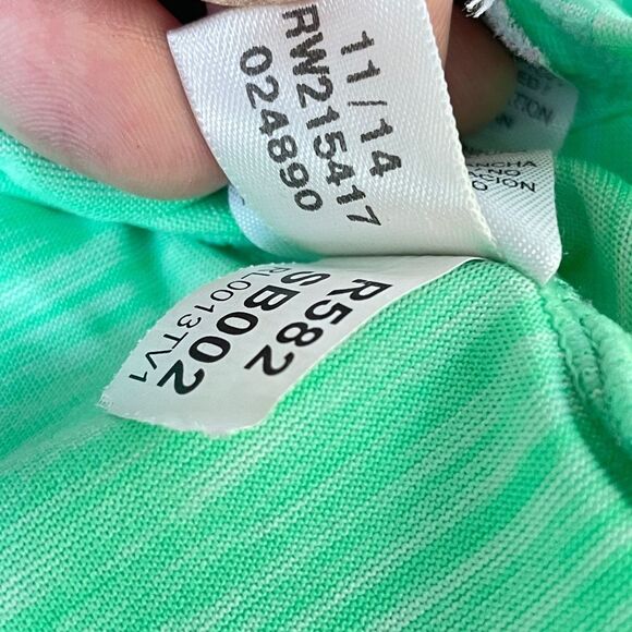 Reebok Green Dynamic Racerback Tank Top Like New S - Picture 8 of 8